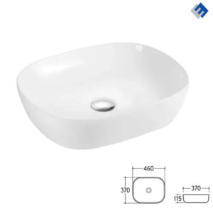 premium nadgradni lavabo para e 6549 beli