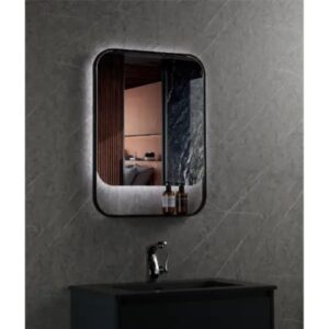 ogledalo 475012 60x90 sa etazerom black