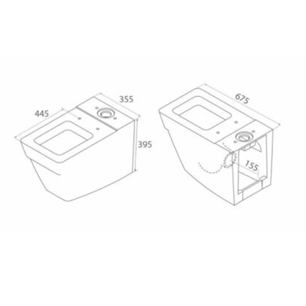 Mona konzolna šolja