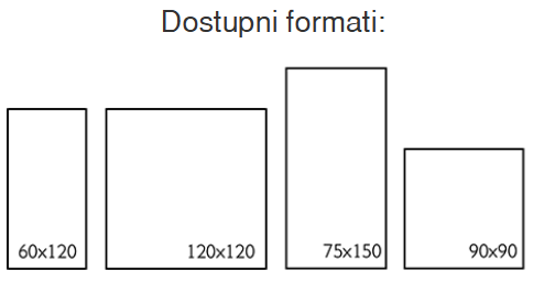 dostupne dimenzije